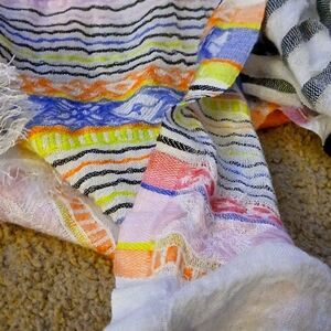 Colorful Striped Fabric